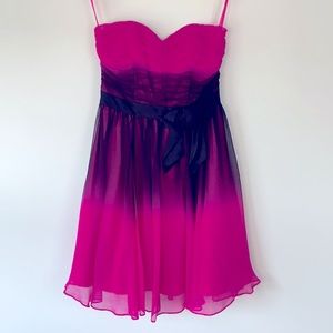 Pink & Black Betsey Johnson Mini Dress